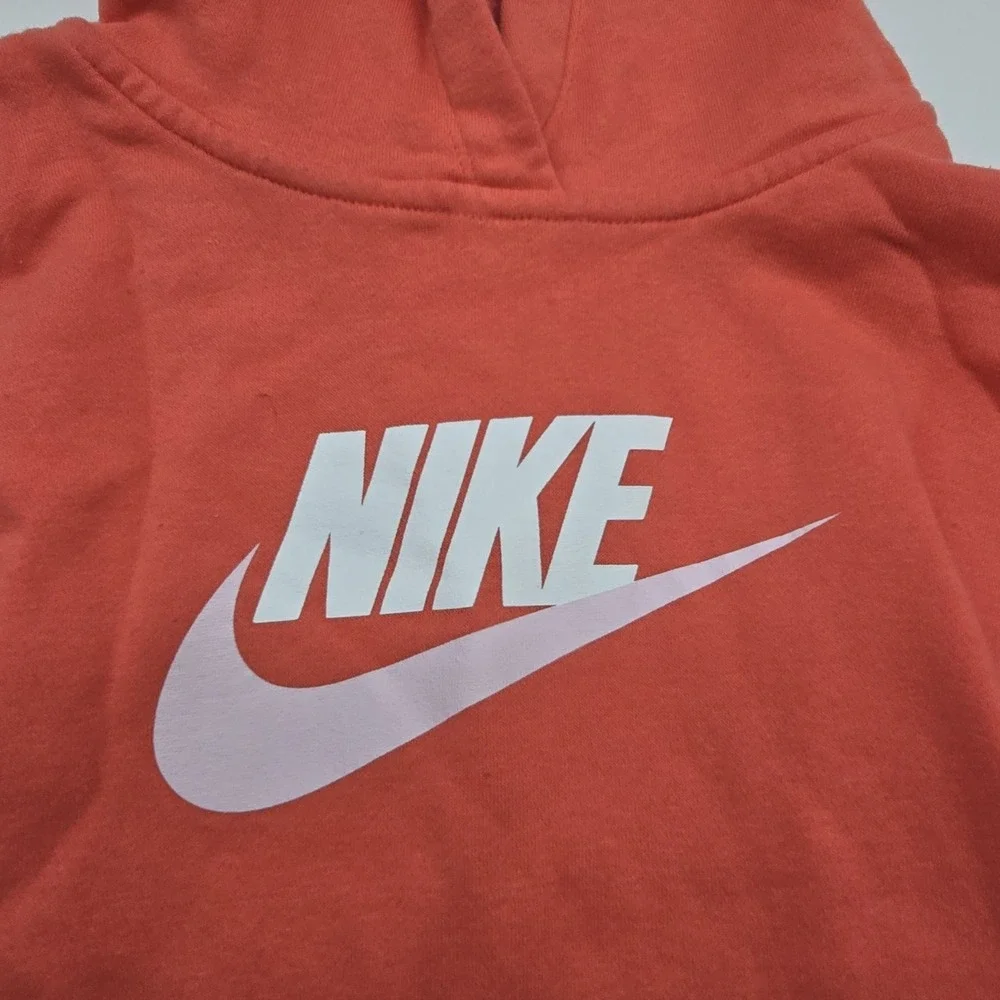 Nike Girls Fleece Coral Hoodie XL Sweater Pullover DC7206-814